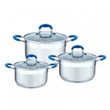 Bộ nồi Inox Smartcook 3 chiếc  cỡ 18,20,24cm-SMR3