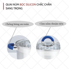 Bộ 3 nồi inox 5 đáy DURAKING Model DK-653
