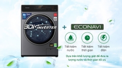 Máy giặt Panasonic Inverter giặt 9.5 kg - sấy tiện ích 2 kg NA-V95FC1LVT