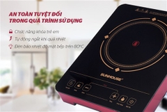 BẾP HỒNG NGOẠI CẢM ỨNG SUNHOUSE SHD6014