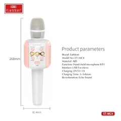 Mic Bluetooth Eardom ET-MC4