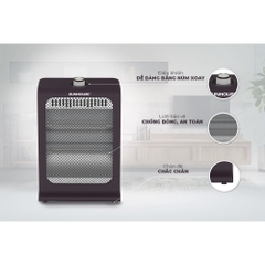SƯỞI ĐIỆN HỒNG NGOẠI 2 BÓNG SUNHOUSE SHD7023