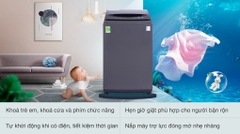 Máy giặt cửa đứng Casper 8.5 kg WT-85N68BGA