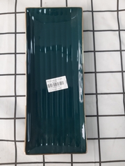 Khay chữ nhật S2 xanh vàng kim