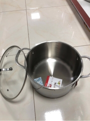 nồi inox cao cấp elmich 3 lớp đáy liền trimax 26