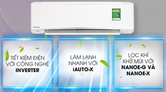 Điều hòa Panasonic  18.000BTU 1 chiều inverter XPU18