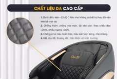 Ghế massage cao cấp CG-59 bản Xanh