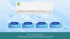 Điều hòa 1 chiều Beko 12000btu inverter rsvc12vt