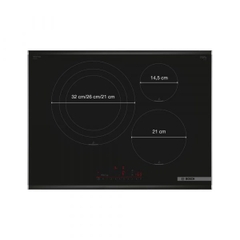 Bếp từ 3 vùng nấu Bosch PID775HC1E Series 6