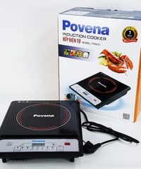 BẾP TỪ POVENA PVN-21 ĐA CHỨC NĂNG NẤU, MÀN HÌNH LED DỄ SỬ DỤNG TẶNG KÈM NỔI LẨU
