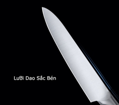 Bộ dao nhật 6 món inox nguyên khối cao cấp