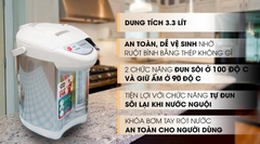 Bình thủy điện Sunhouse SHD1533 3.3 lít