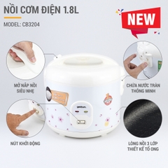 Nồi cơm điện Goldsun CB3204 1.8 lít