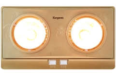 Đèn sưởi nhà tắm 2 bóng Kangaroo KG247V 550W