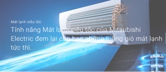 Điều hòa Mitsubishi electric 9000BTU 1 chiều MS-JS25VF