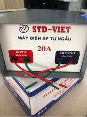 Máy Biến Áp Tự Ngẫu / Bộ Đổi Nguồn Trong Nhà từ 220v - 110v 20A