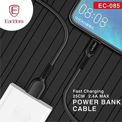 Cáp Sạc Earldom 25CM EC - 085M