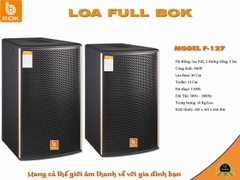 Loa Full 2 Đường Tiếng 2 Loa 500W BOK F-127 bass30