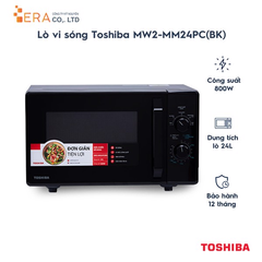 Lò vi sóng Toshiba 24 lít MW2-MM24PC(BK)