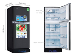 Tủ lạnh Funiki Inverter dung tích 185 lít  FRI-186ISU