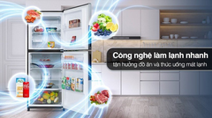 Tủ lạnh Sharp Inverter dung tích 300 lít SJ-XP322AE-DS
