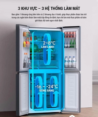 Tủ lạnh xiaomi mijia 430L có đông mềm