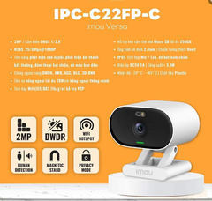 Camera Wifi IMOU IPC-C22FP-C ngoai trời, không dây