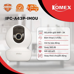 Camera Wifi 4MP IMOU IPC-A43P trong nhà