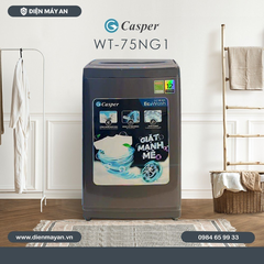 Máy giặt cửa đứng Casper 7.5Kg WT-75NG1