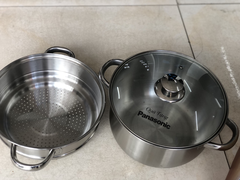 Xửng hấp Inox 3 đáy Fivestar size 28cm