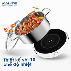 Bếp từ đơn dạng tròn Kalite KLI5500