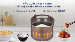 Nồi cơm điện 2.8 lít cơ Mutosi MR-38