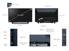 Smart Tivi Sony 32 inch KDL-32W600D