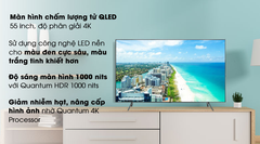 Smart Tivi QLED SamSung 4K 55inch QA55Q75R