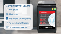 Máy giặt Toshiba Inverter 10 kg AW-DM1100PV(KK)