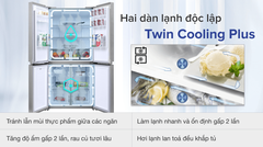 Tủ lạnh Samsung Inverter 488 lít Multi Door RF48A4010M9/SV