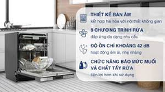 Máy rửa chén bán âm Hafele HDW-SI60AB