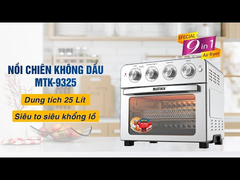 NỒI CHIÊN KHÔNG DẦU 25L MATIKA MTK-9325