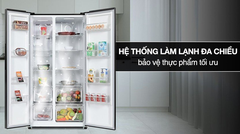 Tủ lạnh Sharp 600 lít 2 cửa Inverter SJ-SBXP600V-SL