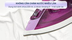 Bàn là hơi nước Tefan FV1955EO công suất 1400W