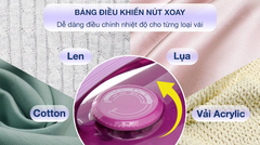 Bàn là hơi nước Tefan FV1955EO công suất 1400W