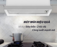 Máy hút mùi âm tủ Kidosu TC-HM66 (công suất 170w)