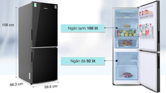 Tủ lạnh Samsung Inverter 280 lít RB27N4010BU/SV