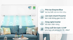 Điều hòa Daikin 12000BTU 1 chiều Inverter 1.5 HP ATKB35YVMV (model 2024)