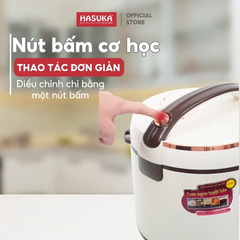 NỒI CƠM ĐIỆN HASUKA DUNG TÍCH 1.8 LÍT HSK-833