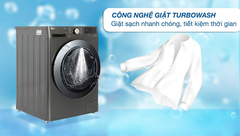 Máy giặt LG Inverter 12 kg FV1412S3BA (màu ghi)