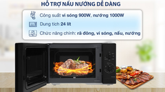 Lò vi sóng cơ có nướng Panasonic NN-GM34NBYUE 24 lít