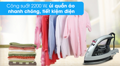 Bàn là hơi nước Panasonic NI-W650CSLRA công suất 2200W