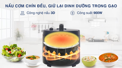 Nồi cơm nắp gài Sunhouse 3 lít SHD8309