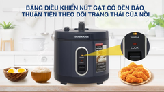 Nồi cơm nắp gài Sunhouse 3 lít SHD8309
